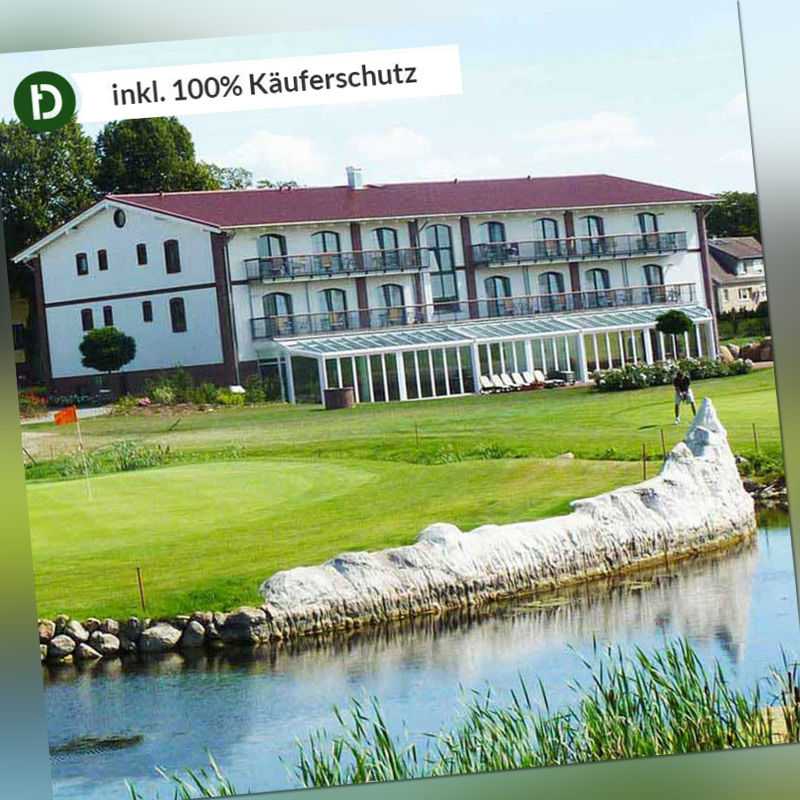 Stralsund 3 Tage Süderholz Urlaub Hotel Golfpark Strelasund Reise-Gutschein