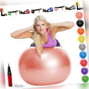 Hop-Sport Gymnastikball inkl. Ballpumpe 45 55 65 75 85cm Fitnessball Aerobik