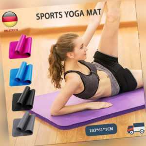 Fitnessmatte Yogamatte Gymnastikmatte Sportmatte Pilatesmatte Turnmatte 10mm