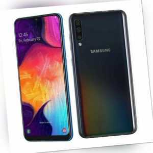 Samsung Galaxy A50 (2019) SM-A505F 128GB Schwarz Ohne Simlock Dual SIM NEU