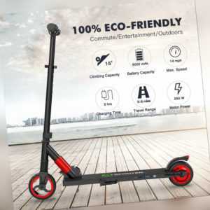 Faltbar Elektroroller Tretroller Pendeln Roller Aluminium E-Scooter 250W 23KM/h