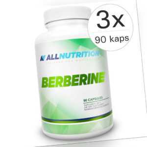 BERBERIN  500mg  3x 90kaps BERBERINE Antioxidantien Berberis Aristata - 270kaps