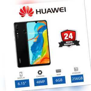 Huawei P30 Lite 6.15" Unlocked 4G LTE Smartphone 6GB RAM, 256GB...