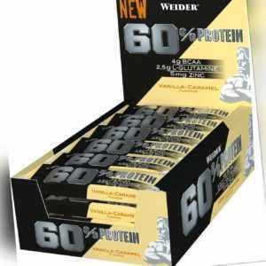 35.17€/kg Weider 60% Protein Bar Eiweiss Riegel, Box (24x 45g Riegel)
