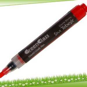 Nachfüllbarer Whiteboardmarker ROT Kreide Marker Flüssigkreide Stift