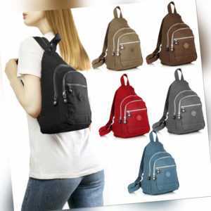 Klein Rucksack für Damen und Mädchen - City Rucksack Daypack small Backpack mini