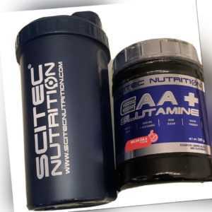 (49,97€/kg)Scitec Nutrition EAA+Glutamine 300g Aminosäurenkomplex+Shaker