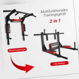 Multigriff Klimmzug Stangen Klimmzugstange Wandmontage Pull Push Up Bar DE