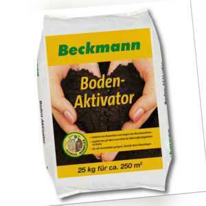 BECKMANN Bodenaktivator 25 kg Bodenverbesserer Bodenhilfsstoff mit NPK Dünger