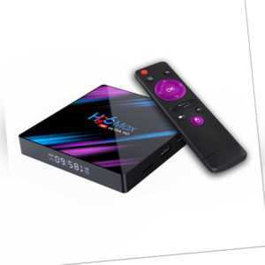 H96 Max TV Box 4+64GB RK3318 Android10.0 4K WIFI Netzwerk Quad Core Media Player