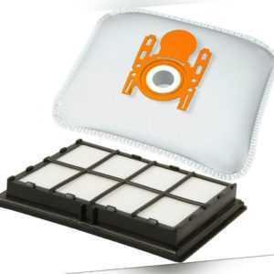10 Staubsaugerbeutel, Hepa Filter geeignet für Siemens VS04G2400 /06 rapid 2400W