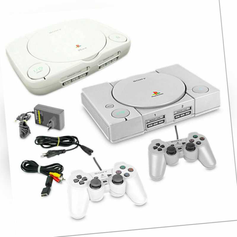 Ps1 Psone Konsole Fat Slim Grau Zubehorpaket Spiel Frei Wahlbar Forlife24 Com