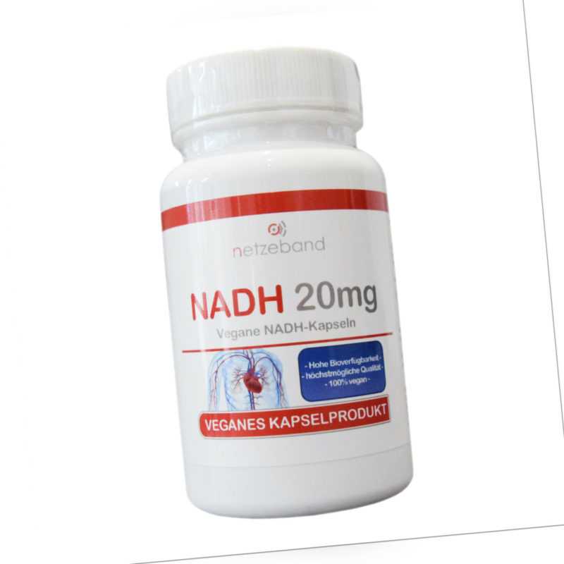 Netzeband NADH 90 vegane Kapseln à 20 mg  Co-Enzym 1