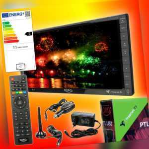 Xoro PTL 1450 DVB-T2 tragbarer HD freenet TV Fernseher 12V 24V 230V HDMI EEK A