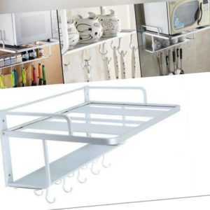 Aluminum Mikrowelle Halterung Wandregal Halter Rack Microwellen Küchen DHL Neu