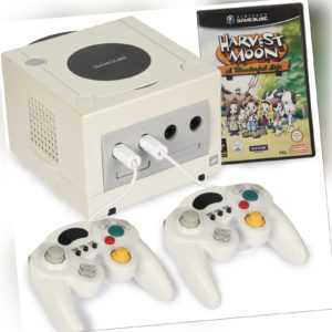 Nintendo Gamecube Konsole Harvest Moon 2x Controller