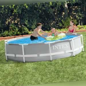 INTEX Prism Frame Pool Ø 305 x 76 Gartenpool Swimming Pool Familienpool 26700