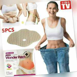 5 Stück Bauch Abnehmpflaster Wonder Patch Bauch Gewichtsverlust Hot Damen