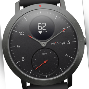 Withings STEEL HR Sport, black  Bluetooth Smart Notifications Aktivitätsanalyse