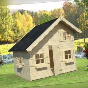 Palmako Kinderspielhaus TOM Kinderhaus TÜV geprüft Holz Haus Kinder Holzhaus