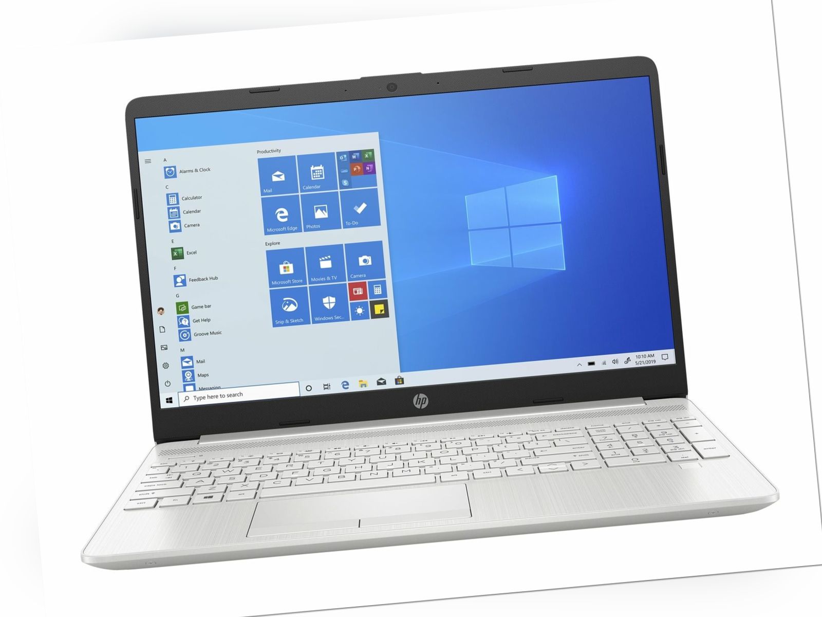 HP Notebook 15 Zoll - INTEL i5-1035G1 - 16GB - 1TB SSD - Win10