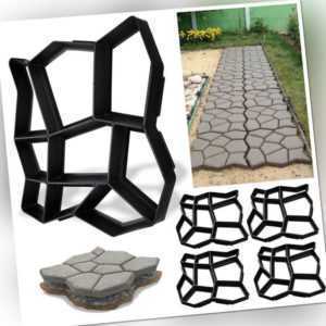 Pflasterform DIY Rasen Terrasse Schalungsform Natursteinpflaster 1-5x Garten