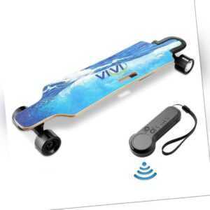 Elektrisches Skateboard Longboard 30 km/h 350W E-board mit Fernbedienung g