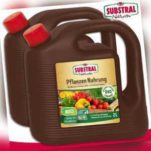 Substral Naturen 2 x 2 l Pflanzen Nahrung Bio