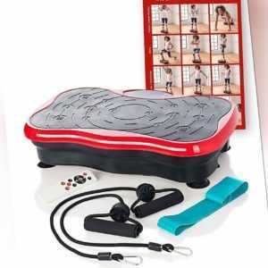 Vibrationsgerät Ultra Slim Vibrationsplatte Vibrationstrainer mit Fernbedienung
