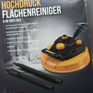 Ferrex Terrassen-Flächenreiniger f.Hochdruckreiniger / mit Reinigungsmittel Tank