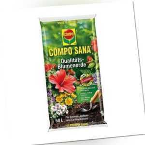 COMPO SANA® Qualitäts-Blumenerde 50 L