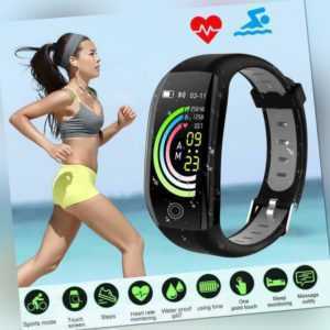 Für HUAWEI Samsung Smartwatch Fitness Tracker Wasserdicht IP68 Armband uhr DHL