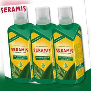 Seramis 3 x 500 ml Vitalnahrung für Grünpflanzen und Palmen