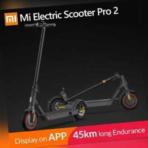 2020 Xiaomi Mi Scooter Pro 2 E-Scooter Luftreifen Anthrazit  Faltbare EU Version