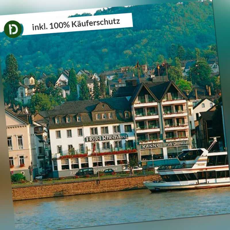 Rhein 4 Tage Kurzurlaub Boppard Hotel Rheinlust Reise-Gutschein Halbpension