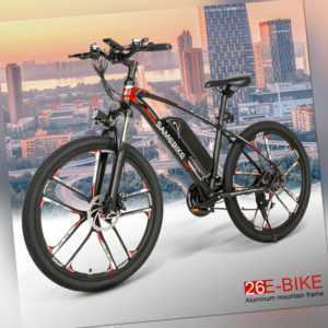 SAMEBIKE 26 Zoll Elektrofahrrad E-Bike Mountainbike CityBike Radfahren 30km/h EU