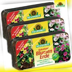 Neudorff Kokohum 3 Briketts BlumenErde (à 7 Liter)