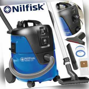 Nilfisk Aero 21-21 PC Nass Trockensauger mit Filterabreinigung Staubsauger NEU
