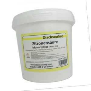 Zitronensäure Monohydrat E330 2,5kg - Citronensäure Pulver