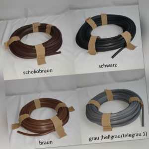 Terrassenfugenband für Holz + WPC, schwarz braun schokobraun grau