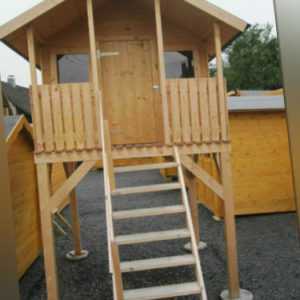 Kinderhaus Toby XXL Toby Kinderspielhaus Gartenhaus Stelzenhaus Spielhaus Holz
