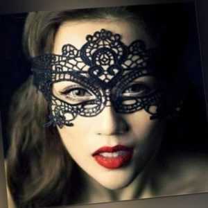 Sexy Gesichtsmaske Augenmaske Maske Spitze Venezianische Party Karneval Neu