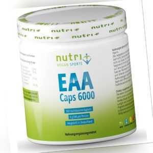 EAA Caps 6000 - HOCHDOSIERT - Protein - Essentielle Aminosäuren inkl. BCAA