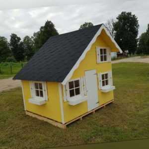 Kinderspielhaus Tom Schlafboden Holzhaus Spielhaus Gartenhaus Kinderhaus Holz