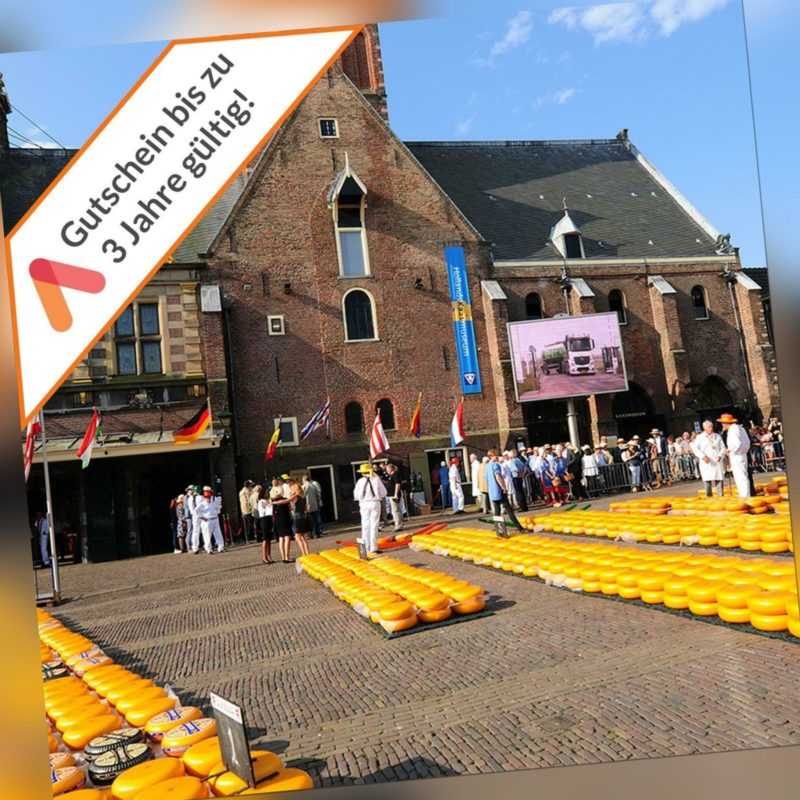 Kurzreise Alkmaar Niederlande 3 oder 4 Tage für 2 Personen Top Hotel Gutschein