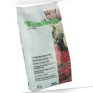 Florabella Rhododendronerde 70 l Moorbeeterde Azaleenerde Blumenerde Topferde