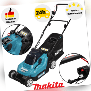 Makita Akku-Rasenmäher DLM382Z 2x18 V Sologerät Schneiden Sammeln Mulchen Mähen