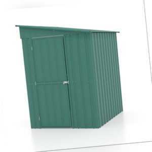 EPH Globel Gerätehaus Wand-Zierde LeanTo 56 H178, Jade 2,46m²