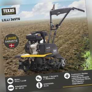 TEXAS Lilli 365TG Benzin Bodenhacke Motorhacke Gartenfräse Bodenfräse Kultivator