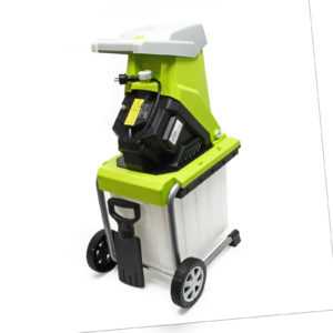 Elektro-Gartenhäcksler Schredder Häcksler Holzhäcksler 2500W